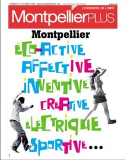 Publicité mairie Montpellier plus