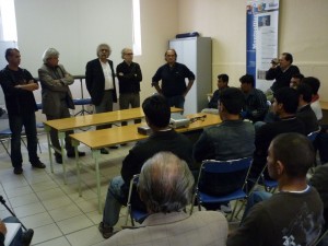 Conférence de presse hier à Montpellier organisée par la Cimade et l'Association des Afghans de Montpellier