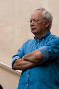 Pierre Serre, patron de La Gazette à Montpellier à la fête de la fraternité le 19 septembre 2009 (photo : Xavier Malafosse)