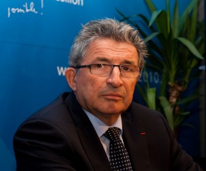 Raymond Couderc, sénateur-maire de Béziers, le 14 décembre 2009 à Montpellier (photo : Xavier Malafosse)