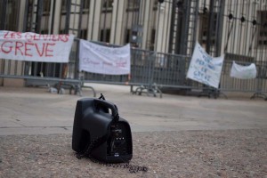 Place de la préfecture de Montpellier, le 8 juin 2010 (photo : Mj)