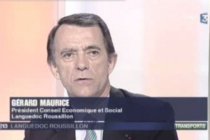 Gérard Maurice au 12/13 de France 3 le 1er juin 2010 (photo : capture d'écran du site de France 3)