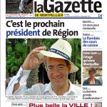 La Une de La Gazette de Montpellier du 4 novembre 2010