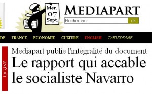 Le rapport qui accable le socialiste Navarro (Mediapart)