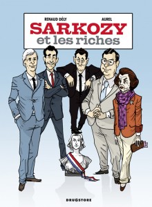 La couverture de "Sarko et les riches" (Aurel et Renaud Dély)