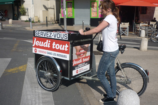 Promotion de Jeudi tout dans les rues de Montpellier le jeudi 24 mai 2012 (photo : J.-O. T.)