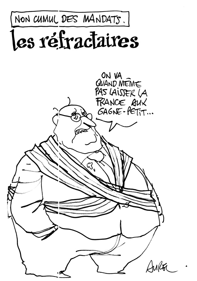 Dessin d'Aurel publié sur le site de Politis le 20 septembre 2012