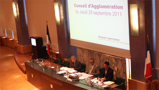 Conseil d'agglomération du 29 septembre 2012 (photo : J.-O. T.)