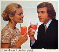 Apéro Montpellier journal (photo extraite d'une publicité Campari de 1972, DR)