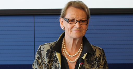 Hélène Mandroux, maire de Montpellier, le 18 avril 2013 (photo : J.-O. T.)