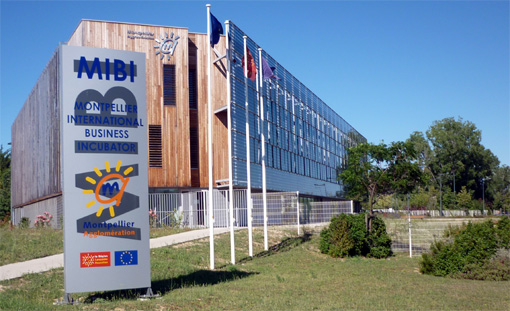 Vupen loue un local au Montpellier internation business incubator (photo : J.-O. T.)