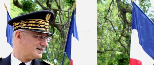 Pierre de Bousquet de Florian, préfet de l'Hérault, le 8 mai 2013 à Montpellier (photo : J.-O. T.)