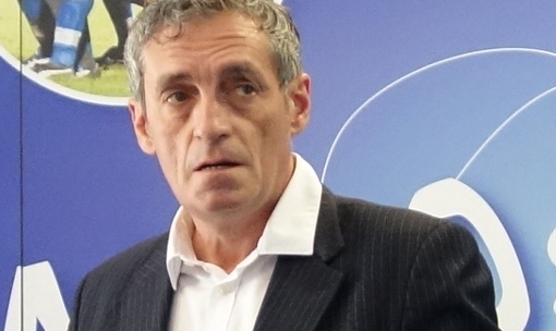 Philippe Saurel pas content le 16 octobre 2014 (photo : J.-O. T.)