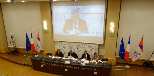 Conseil de métropole de Montpellier le 2 février 2015 (photo : J.-O. T.)