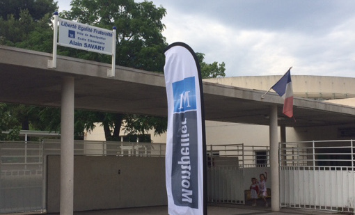 L'école Alain Savary dans le quartier Bagatelle le 20 juin 2016 (photo : Lucie Lecherbonnier)