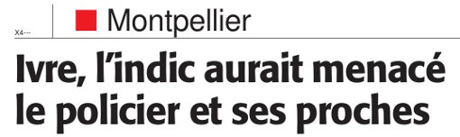 Titre de l'article de Midi Libre du mardi 5 juillet 2016