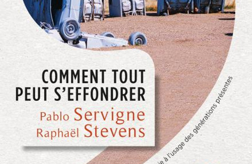 Extrait de la couverture de "Comment tout peut s'effondrer" de Pablo Servigne et Raphaël Stevens