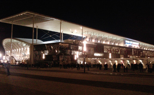 Le stade Yves-du-Manoir le 6 mars 2010, devenu Altrad Stadium (photo CC ArnoDe4)